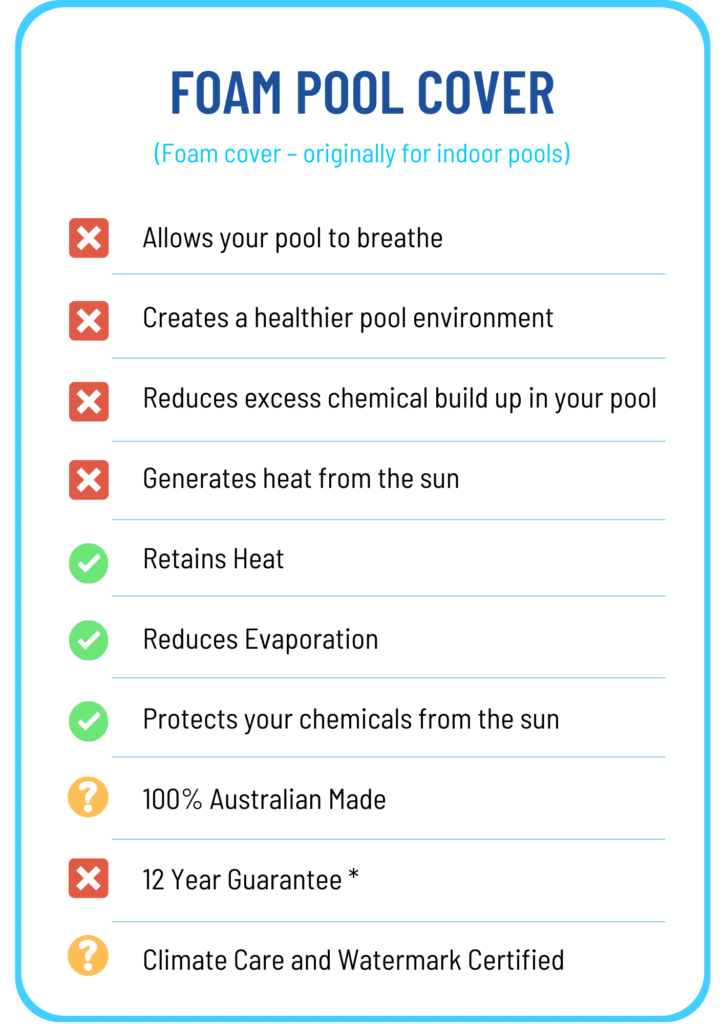 Allows your pool to breathe